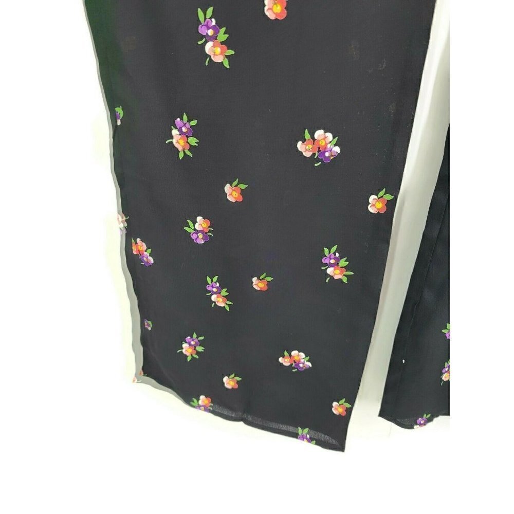 New Flynn Skye Ruffle Pant Small Raining Jasmine - Picture 3 of 6